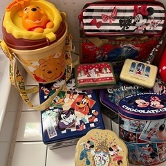 【お取引中】TDR購入バケット、缶他の画像