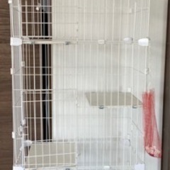 猫ゲージ　アイリスオーヤマ　3段