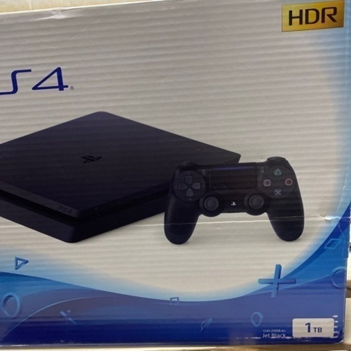 【お取引中】【先着順】【5/5までに取りに来れる方のみ】PS4 slim ジェットブラック　1TB 