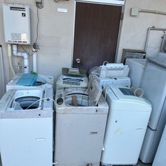 洗濯機数台 ジャンク品の画像