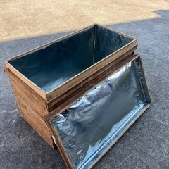 木製　木箱　保管　収納　箱　年代物　3個あります。の画像