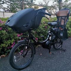 超美品　ヤマハ3人乗り自転車　サービス品満載