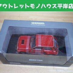 保管品 京商 ユニバーサルホビー 1：18 ルノー 5ターボ レッド 赤