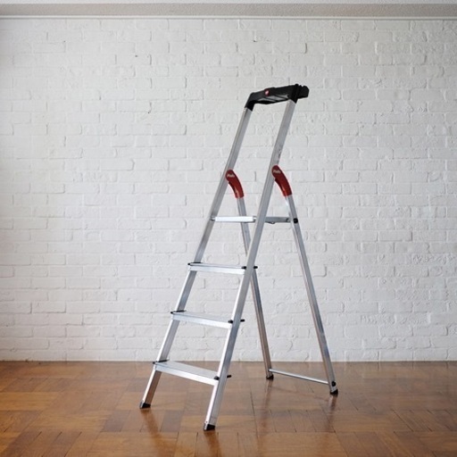 新品！大阪市内OK！ドイツ製Hailo スタイリッシュ脚立　ハイロ　L60 四段　引き取りのみ