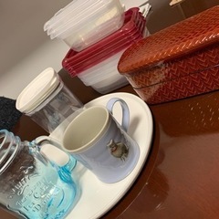 決まりました　お皿、コップ、タッパ、お弁当箱