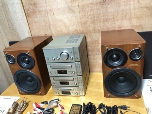Pioneer パイオニア md cd  コンポ オーディオ