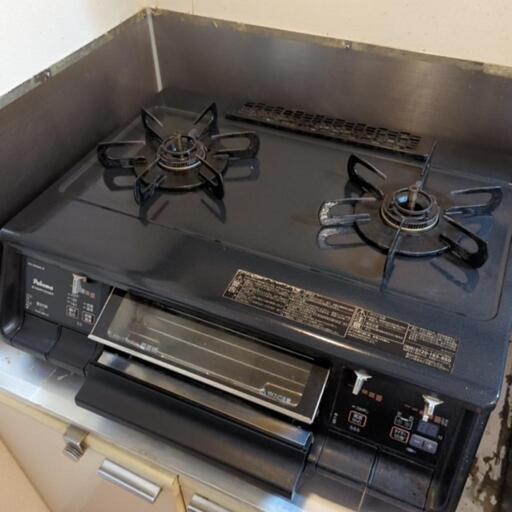 【交渉中】ガスコンロ　都市ガス　パロマPA-350WA-R