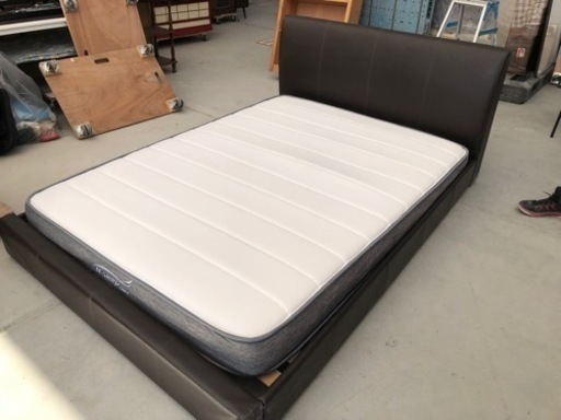 ニトリ ローダブルベッド マットレスセット W1500×D2250×H200-780