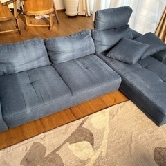 受渡者決定済　ロータイプカウチソファ