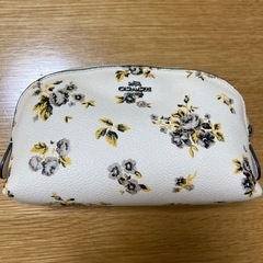 【差し上げます】COACH メイクポーチ