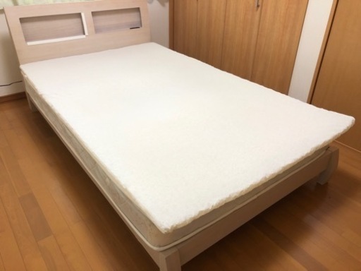 【新品25000円】高反発マットレスパッド　東洋紡ブレスエアー　セミダブルサイズ　エアウィーブ　エアウィーヴ