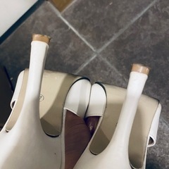 スクエアトゥ　ミュールの画像