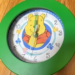 差し上げます、プーさん時計