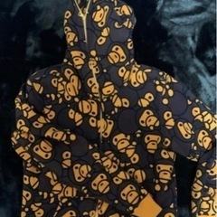 a bathing ape MILO ALL パーカー