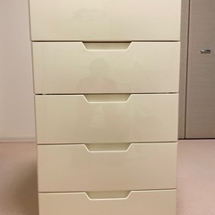 アイリス　ウッドトップ　チェスト 5段（お話し中）