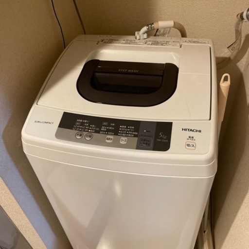 5kg, hitachi,洗濯機