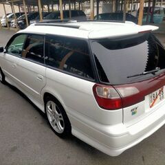 低走行 7万km 美車 スバル レガシィ ツーリングワゴン GT-B ツインターボ サンルーフ 4WD 本革 ボクサー 好調 90sの画像