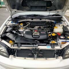 低走行 7万km 美車 スバル レガシィ ツーリングワゴン GT-B ツインターボ サンルーフ 4WD 本革 ボクサー 好調 90sの画像