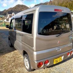希少純正 サンルーフ 車検付 全国名義変更0円 三菱 タウンボックス カスタム 好調 エンジンのせかえ済 アトレー エブリィ サンバーの画像