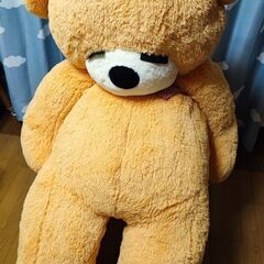 大きなクマのぬいぐるみ 全長165cmの画像