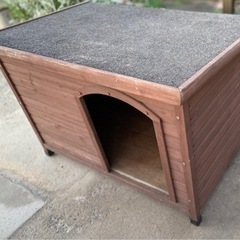 犬小屋　木製の画像