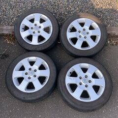 C25セレナ後期ハイウェイスター純正ホイール　4本セット 195...