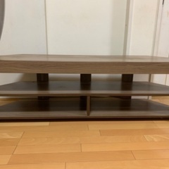 大型テレビ用のテレビ台