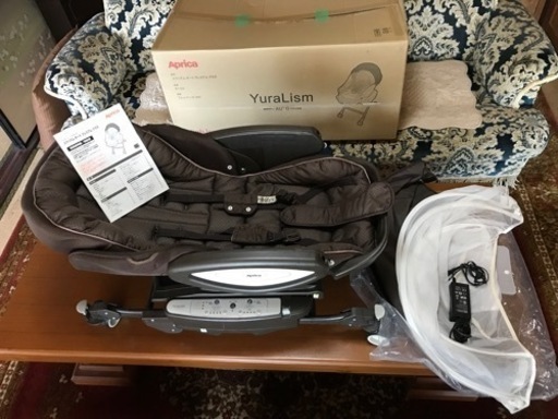 値下げ【美品♡電動で唯一！まるでママの抱っこ♡】新生児からOK！アップリカ＊ユラリズム(定価約8万)