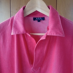 レア　A.P.C.　アーペーセー　90-00s　ヴィンテージ　スキッパー　シャツの画像