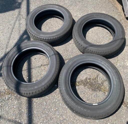 22年 美品 グッドイヤー 175/65R15 GTエコステージ ノーマルタイヤ4本　サマータイヤ