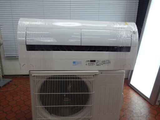 ID 011250　エアコン　三菱　2.2K　２０１９年製　6～8畳用　冷暖　MSZ-R2219-W