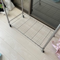 スチールラック　衣装ラックの画像