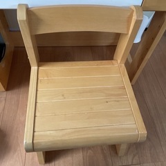 子供用 机&椅子セットの画像