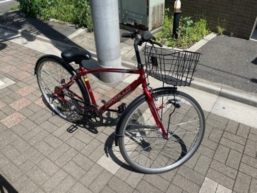 カゴ付き自転車