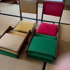 折りたたみ座椅子