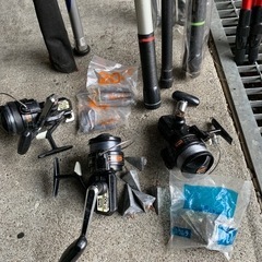 【引取確定】釣り道具いろいろ差し上げますの画像