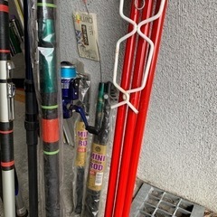 【引取確定】釣り道具いろいろ差し上げますの画像