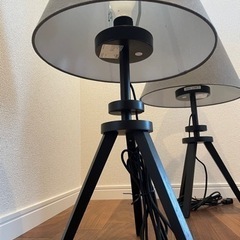 ★美品★IKEA テーブルランプ　2脚の画像