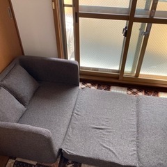 美品　ソファーベッドの画像