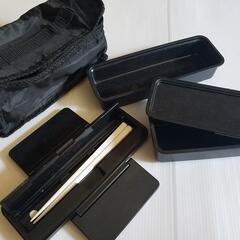 スリム型 二段弁当箱の画像