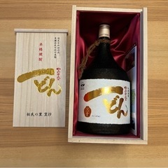 芋焼酎　一どん　限定　化粧箱　カメ仕込み　30度