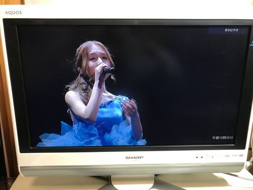 ★9/22お引渡決定品【美品】ブルーレイ内蔵デジタルハイビジョン液晶テレビ「近隣お届け無料」