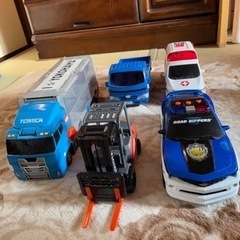 働く車おもちゃセット