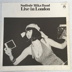 サディスティック・ミカ・バンド Sadistic Mika Band Live in London  LP盤の画像