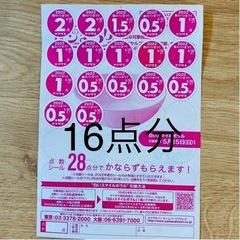 【お取引中】ヤマザキ春のパンまつり2022キャンペーン点数シール