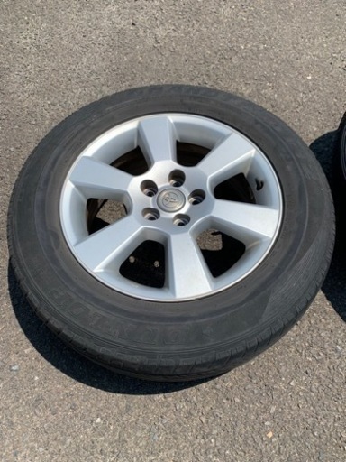 タイヤホイール（ハリアー純正品、夏タイヤ付き）