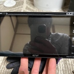 azur anx-f717カーナビ　カーステ　ジャンクでの画像