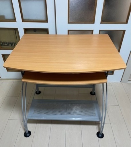 美品 パソコンデスク