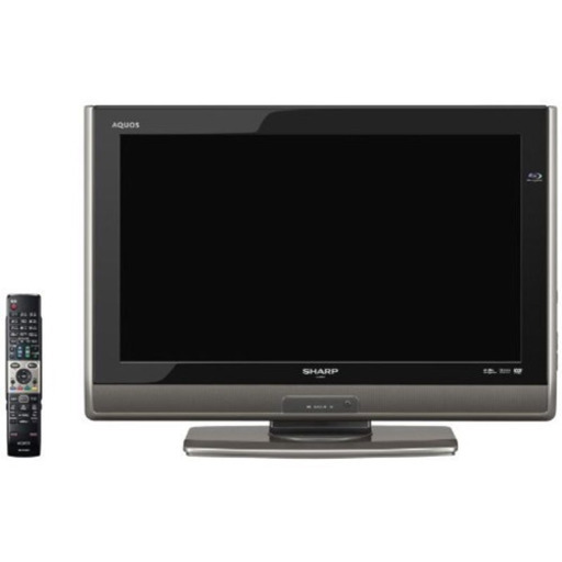 引き渡し決定シャープ 26V型 液晶 テレビ AQUOS LC-26DV7-B ハイビジョン ブルーレイレコーダー内蔵