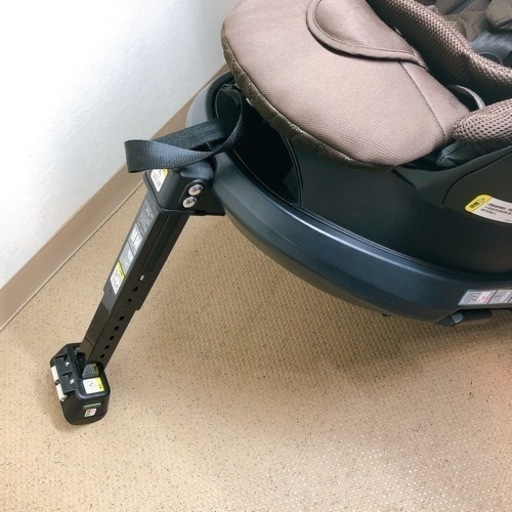 【美品】フラディアグロウ ISOFIX アップリカ ブラウン 新生児 洗濯済み